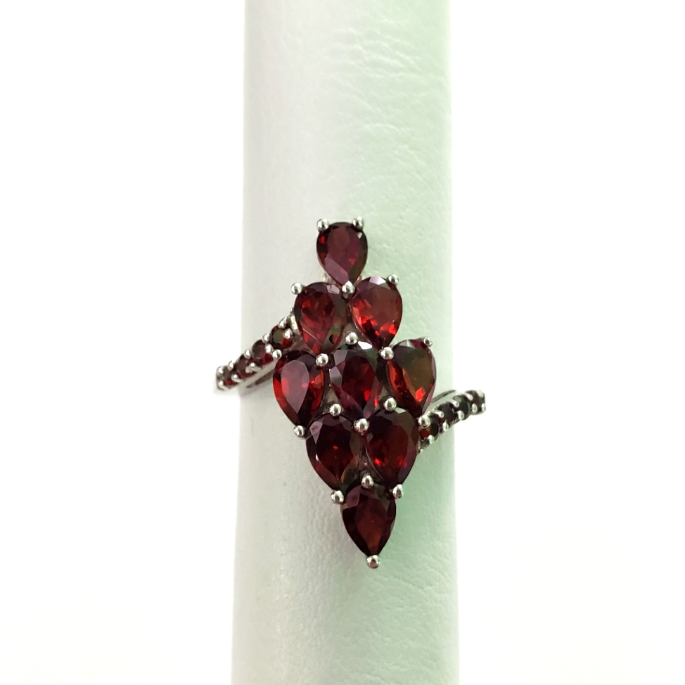 Sts Sterling Silver 925 Tourmaline Ring Size 95 50$